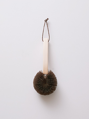 Body Brush with Short Cypress Handle
